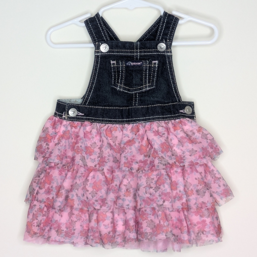 Jordache Flower Tutu Jumper Overall 18m